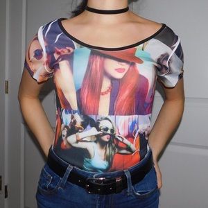Cute photo collage bodysuit
